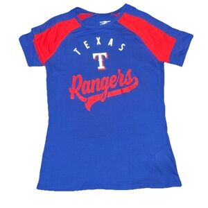 Texas Rangers official MLB merchandise woman’s top size medium NWOT